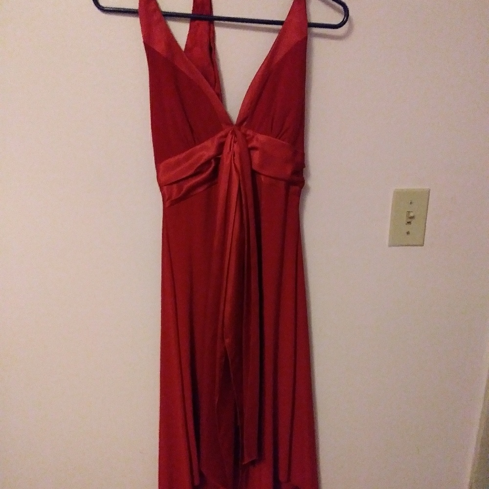 Red dress
